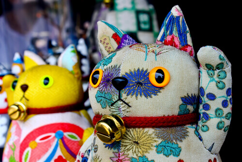 Cores do Maneki-neko
