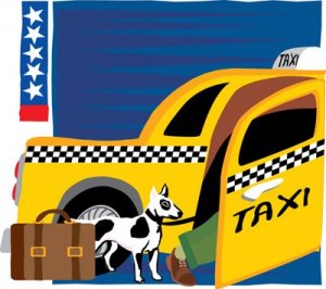 Táxis para cães sem custo adicional