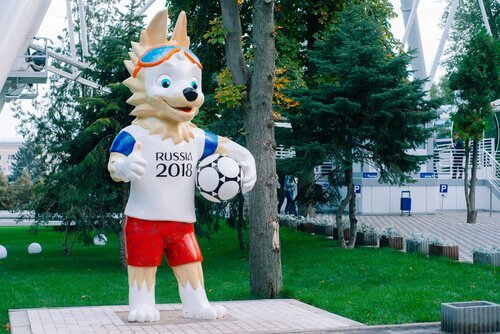 Lobo: mascote da Copa da Rússia