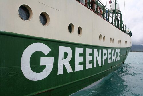 Barco do Green Peace