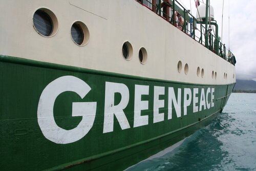 Barco do Green Peace