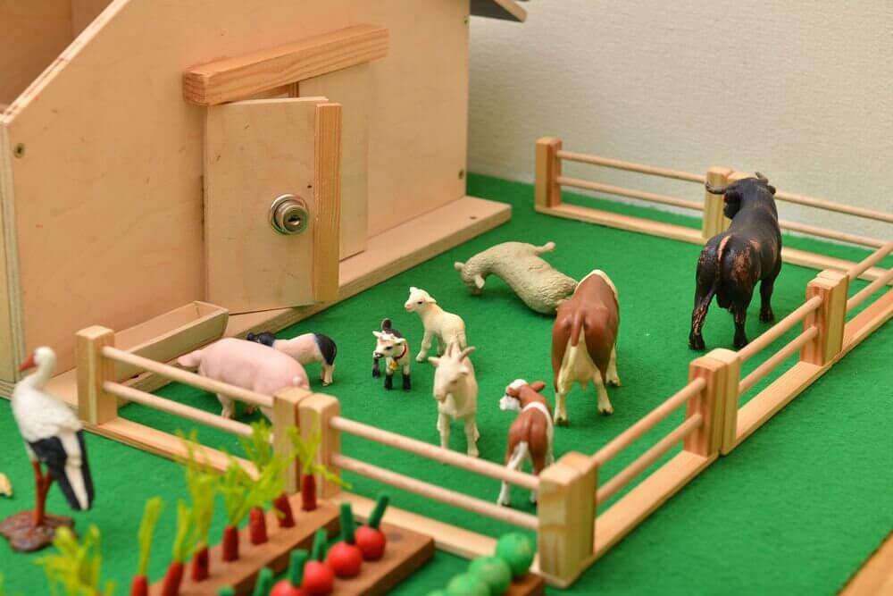 Fazendinha de brinquedo