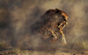 5 curiosidades do Smilodon